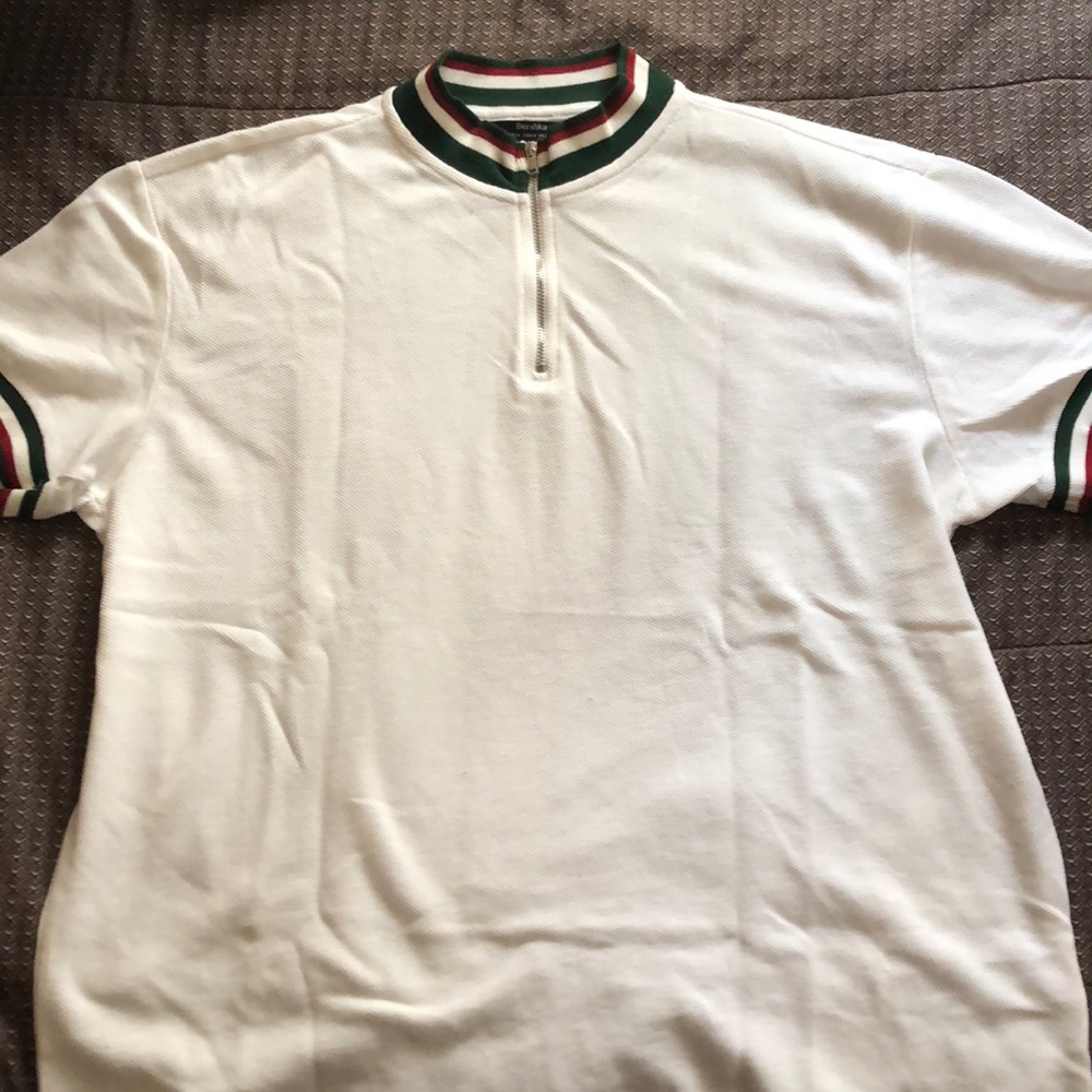 Zipper polo